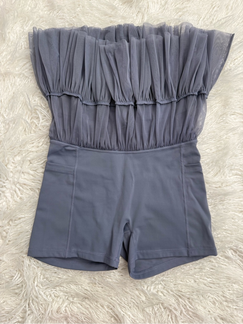 Popflex Blue Mist Pirouette Skort size XS - Picture 6 of 6